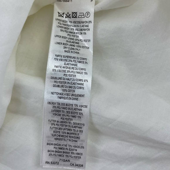 French Connection Summer Sky Fringe Dress New - Picture 7 of 16